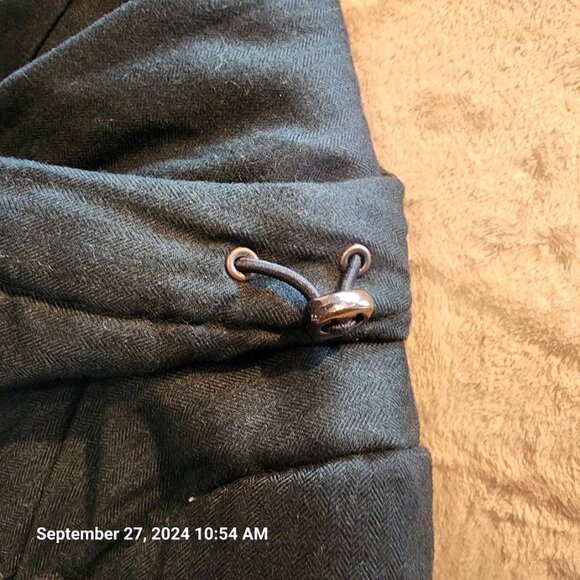 ZeroXposur Women Green Jacket Black Label Size Large Hooded Zip Pockets Lined - Picture 13 of 14